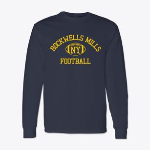 Rockwells Mills New York Football Classic Long Sleeve T-Shirt