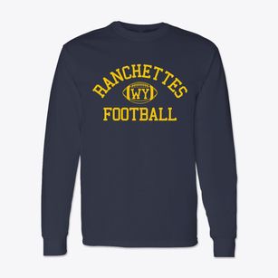 Ranchettes Wyoming Football Classic Long Sleeve T-Shirt