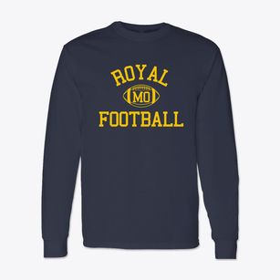 Royal Missouri Football Classic Long Sleeve T-Shirt