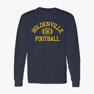 Holdenville Oklahoma Football Classic Long Sleeve T-Shirt