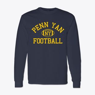 Penn Yan New York Football Classic Long Sleeve T-Shirt