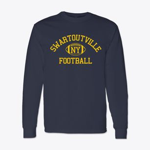 Swartoutville New York Football Classic Long Sleeve T-Shirt
