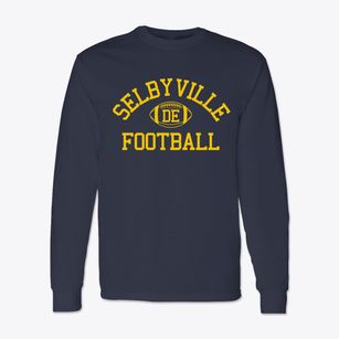 Selbyville Delaware Football Classic Long Sleeve T-Shirt