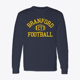 Branford Connecticut Football Classic Long Sleeve T-Shirt