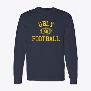 Ubly Michigan Football Classic Long Sleeve T-Shirt