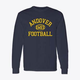 Andover Maine Football Classic Long Sleeve T-Shirt