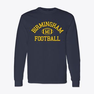 Birmingham Michigan Football Classic Long Sleeve T-Shirt