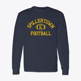 Spillertown Illinois Football Classic Long Sleeve T-Shirt