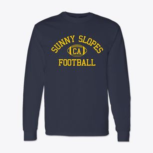 Sunny Slopes California Football Classic Long Sleeve T-Shirt