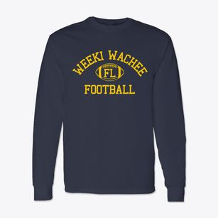 Weeki Wachee Florida Football Classic Long Sleeve T-Shirt