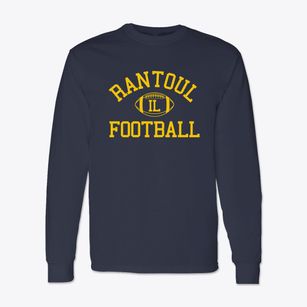 Rantoul Illinois Football Classic Long Sleeve T-Shirt