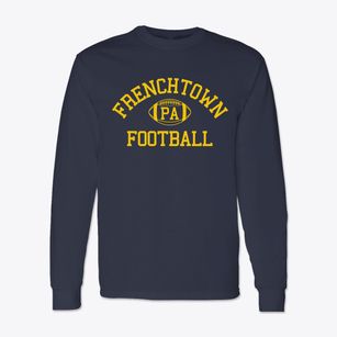 Frenchtown Pennsylvania Football Classic Long Sleeve T-Shirt