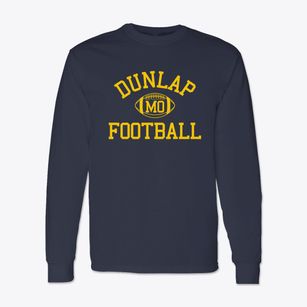 Dunlap Missouri Football Classic Long Sleeve T-Shirt
