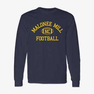 Malonee Mill North Carolina Football Classic Long Sleeve T-Shirt