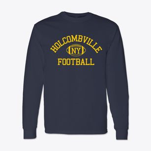 Holcombville New York Football Classic Long Sleeve T-Shirt