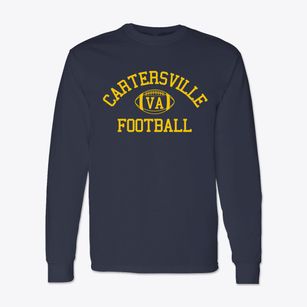 Cartersville Virginia Football Classic Long Sleeve T-Shirt