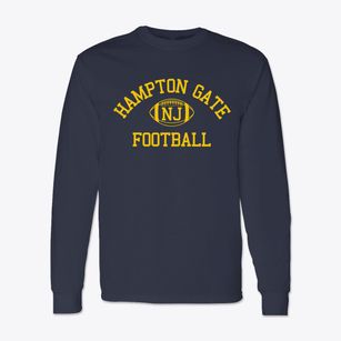 Hampton Gate New Jersey Football Classic Long Sleeve T-Shirt