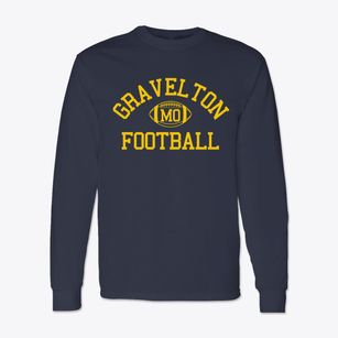Gravelton Missouri Football Classic Long Sleeve T-Shirt