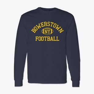 Bowerstown New York Football Classic Long Sleeve T-Shirt