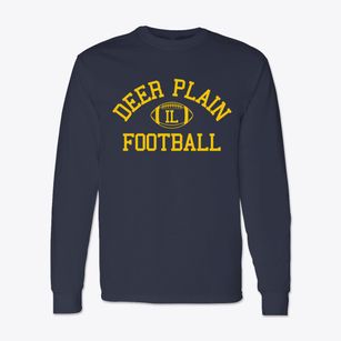 Deer Plain Illinois Football Classic Long Sleeve T-Shirt