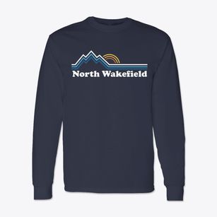 North Wakefield New Hampshire Mountain View Classic Long Sleeve T-Shirt