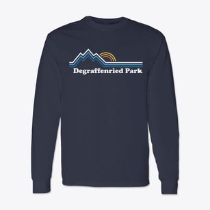 Degraffenried Park North Carolina Mountain View Classic Long Sleeve T-Shirt