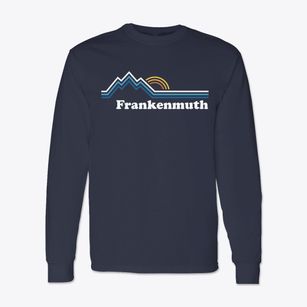 Frankenmuth Michigan Mountain View Classic Long Sleeve T-Shirt