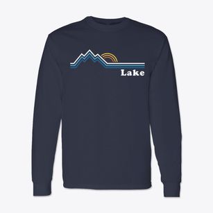 Lake Wisconsin Mountain View Classic Long Sleeve T-Shirt