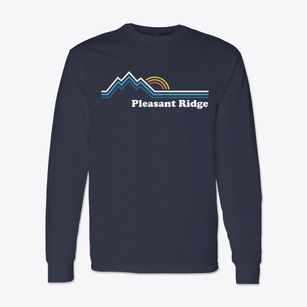 Pleasant Ridge Maine Mountain View Classic Long Sleeve T-Shirt