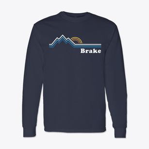 Brake West Virginia Mountain View Classic Long Sleeve T-Shirt