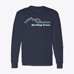 Bowling Green Kentucky Mountain View Classic Long Sleeve T-Shirt