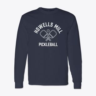 Howells Mill West Virginia Pickleball Classic Long Sleeve T-Shirt