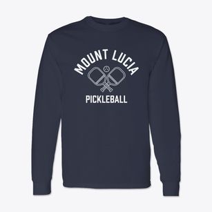 Mount Lucia Iowa Pickleball Classic Long Sleeve T-Shirt