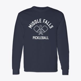 Middle Falls New York Pickleball Classic Long Sleeve T-Shirt