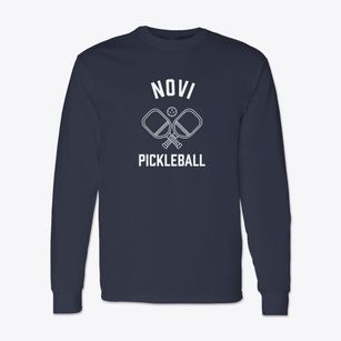 Novi Michigan Pickleball Classic Long Sleeve T-Shirt