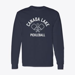 Canada Lake New York Pickleball Classic Long Sleeve T-Shirt