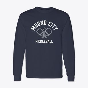 Mound City Mississippi Pickleball Classic Long Sleeve T-Shirt