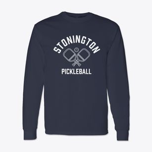 Stonington Illinois Pickleball Classic Long Sleeve T-Shirt