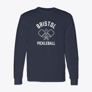 Bristol Rhode Island Pickleball Classic Long Sleeve T-Shirt