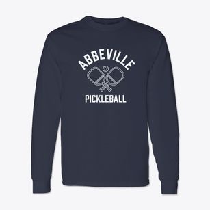 Abbeville Mississippi Pickleball Classic Long Sleeve T-Shirt
