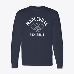 Mapleville Maryland Pickleball Classic Long Sleeve T-Shirt