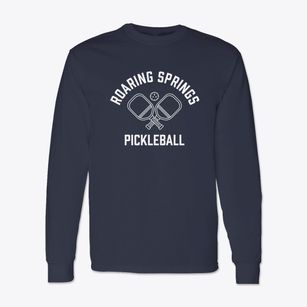 Roaring Springs Texas Pickleball Classic Long Sleeve T-Shirt