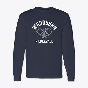 Woodburn Iowa Pickleball Classic Long Sleeve T-Shirt