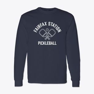 Fairfax Station Virginia Pickleball Classic Long Sleeve T-Shirt