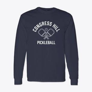 Congress Hill Pennsylvania Pickleball Classic Long Sleeve T-Shirt