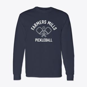 Farmers Mills Pennsylvania Pickleball Classic Long Sleeve T-Shirt