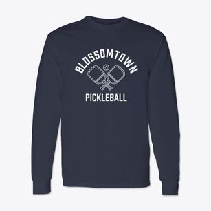 Blossomtown North Carolina Pickleball Classic Long Sleeve T-Shirt