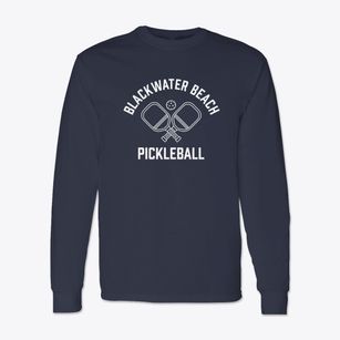 Blackwater Beach Delaware Pickleball Classic Long Sleeve T-Shirt