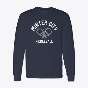 Minter City Mississippi Pickleball Classic Long Sleeve T-Shirt