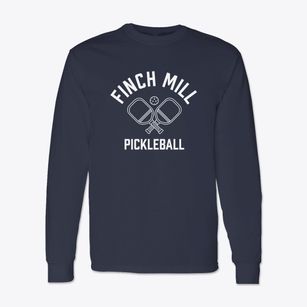 Finch Mill North Carolina Pickleball Classic Long Sleeve T-Shirt